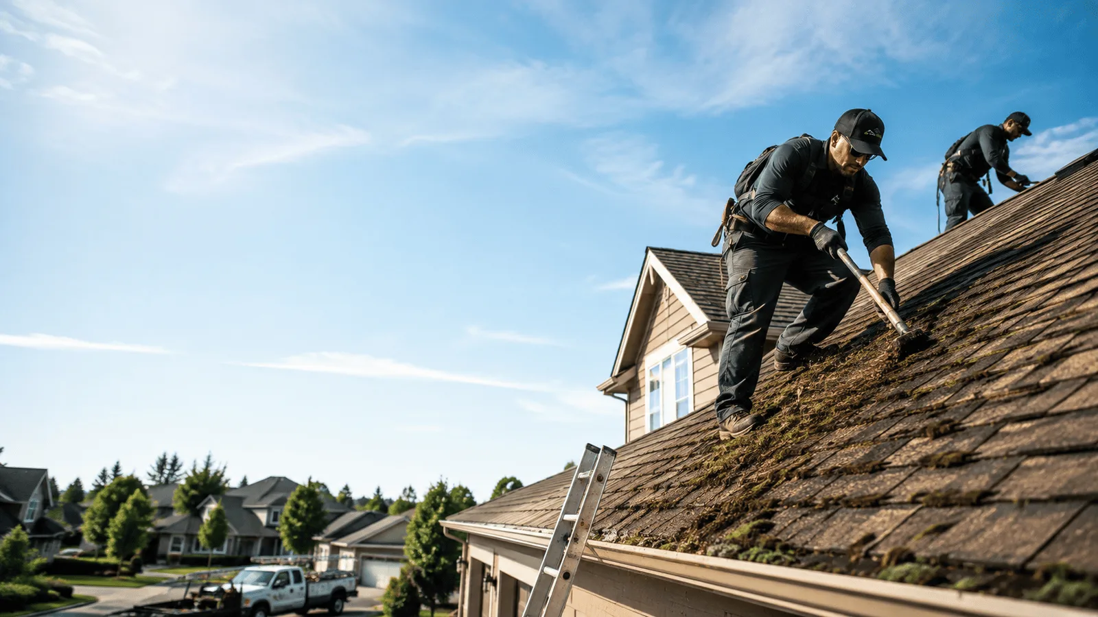 Roof Moss Removal in Bristow, OK near me